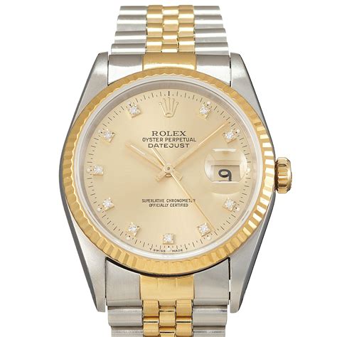 rolex 16233 prezzo bracciale acciaio lucido|Rolex Datejust 16233 in Acciaio inox oro .